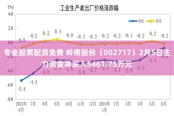 专业股票配资免费 岭南股份（002717）2月5日主力资金净买入5461.75万元
