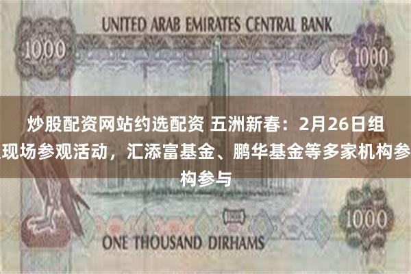 炒股配资网站约选配资 五洲新春：2月26日组织现场参观活动，汇添富基金、鹏华基金等多家机构参与