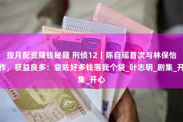 按月配资赚钱秘籍 刑侦12｜陈自瑶首次与林保怡合作，获益良多：袋咗好多钱落我个袋_叶志明_剧集_开心