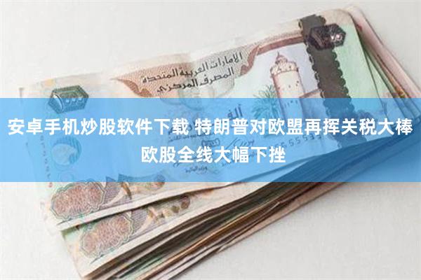 安卓手机炒股软件下载 特朗普对欧盟再挥关税大棒 欧股全线大幅下挫
