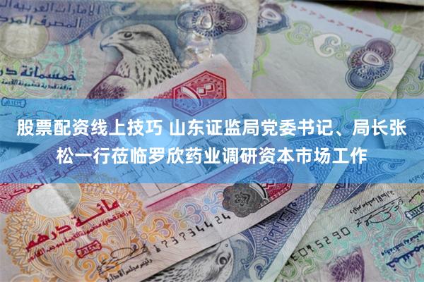 股票配资线上技巧 山东证监局党委书记、局长张松一行莅临罗欣药业调研资本市场工作