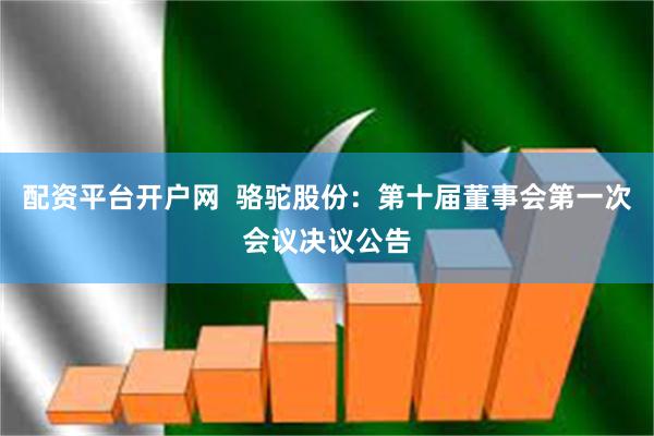 配资平台开户网  骆驼股份：第十届董事会第一次会议决议公告