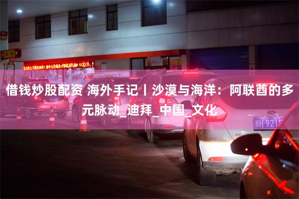 借钱炒股配资 海外手记丨沙漠与海洋：阿联酋的多元脉动_迪拜_中国_文化
